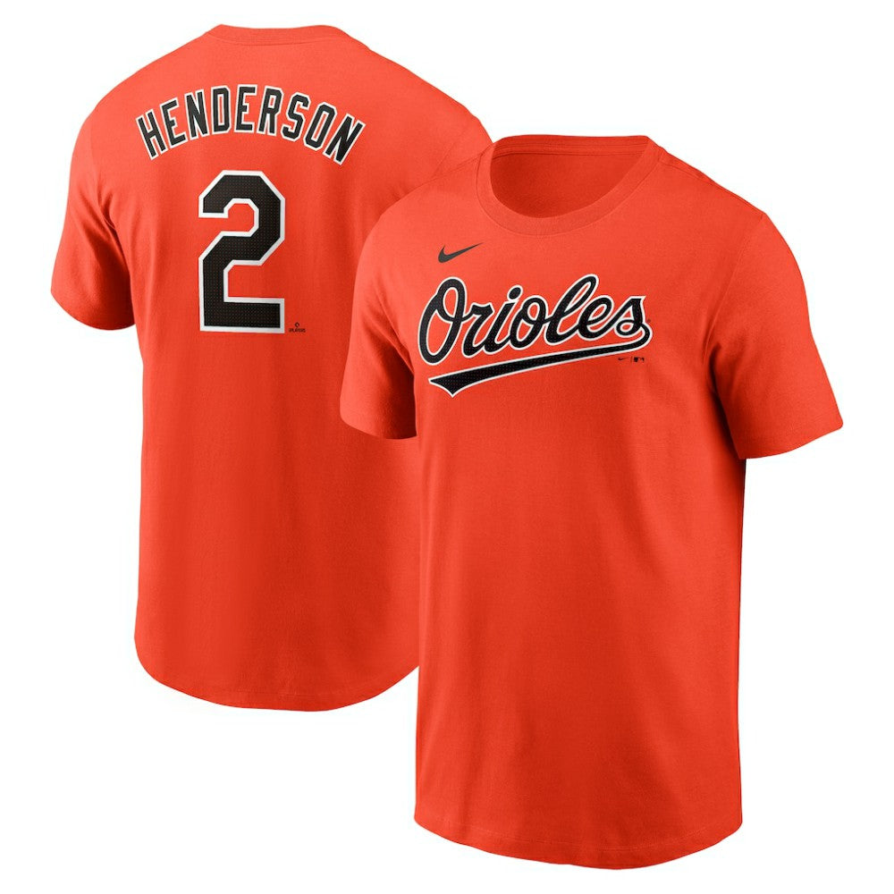 Gunnar Henderson Baltimore Orioles Nike Fuse Name & Number T-Shirt for sale