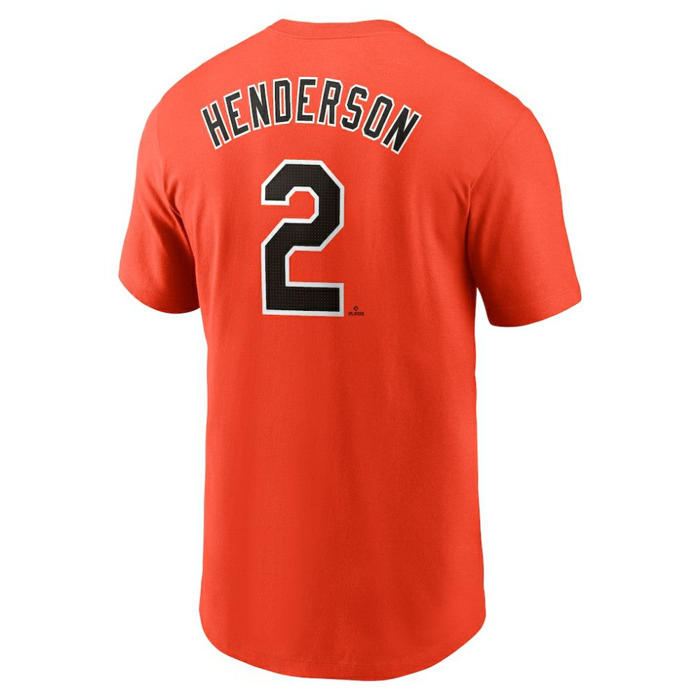 Gunnar Henderson Baltimore Orioles Nike Fuse Name & Number T-Shirt for sale