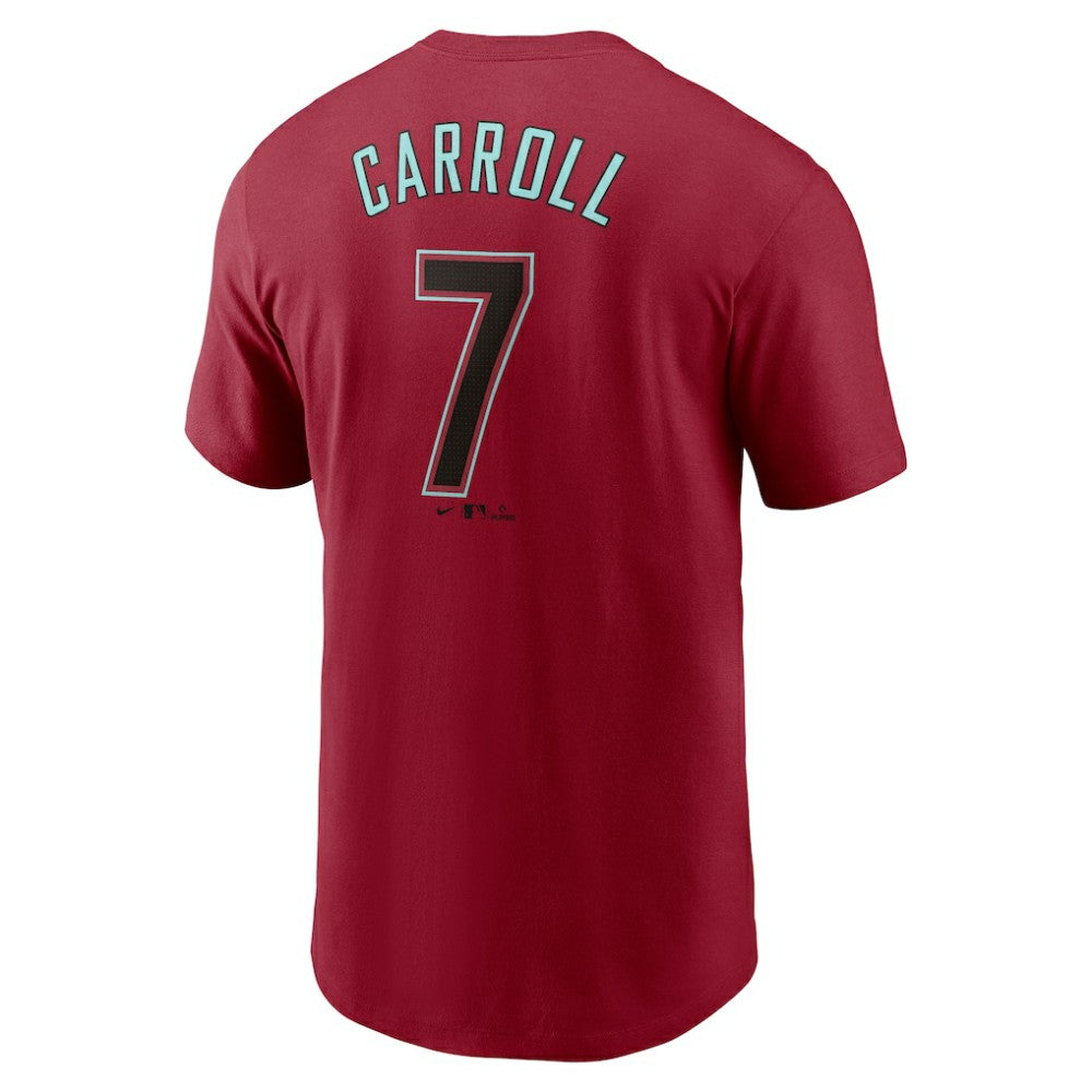 Corbin Carroll Arizona Diamondbacks Nike Fuse Name & Number T-Shirt Online