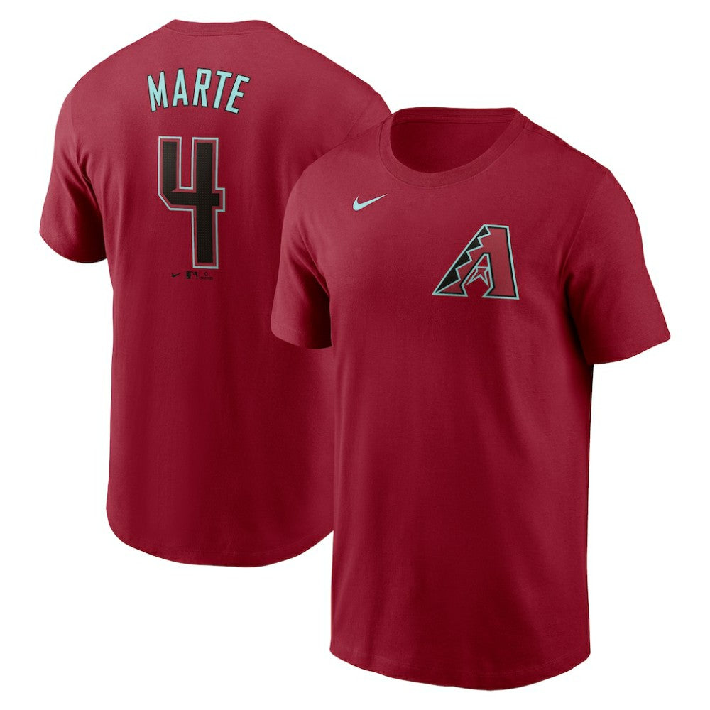Ketel Marte Arizona Diamondbacks Nike Fuse Name & Number T-Shirt Discount