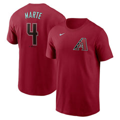 Ketel Marte Arizona Diamondbacks Nike Fuse Name & Number T-Shirt Discount