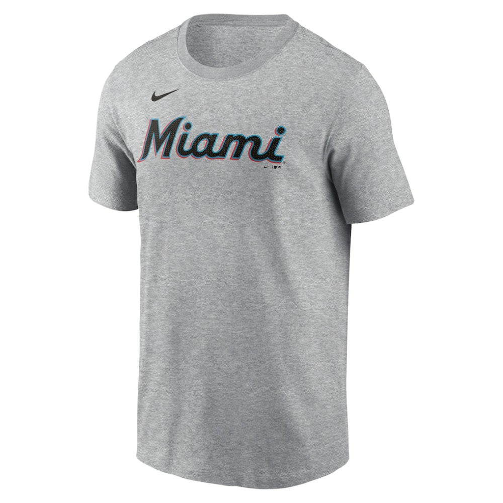 Sandy Alcantara Miami Marlins Nike Fuse Name & Number T-Shirt Outlet