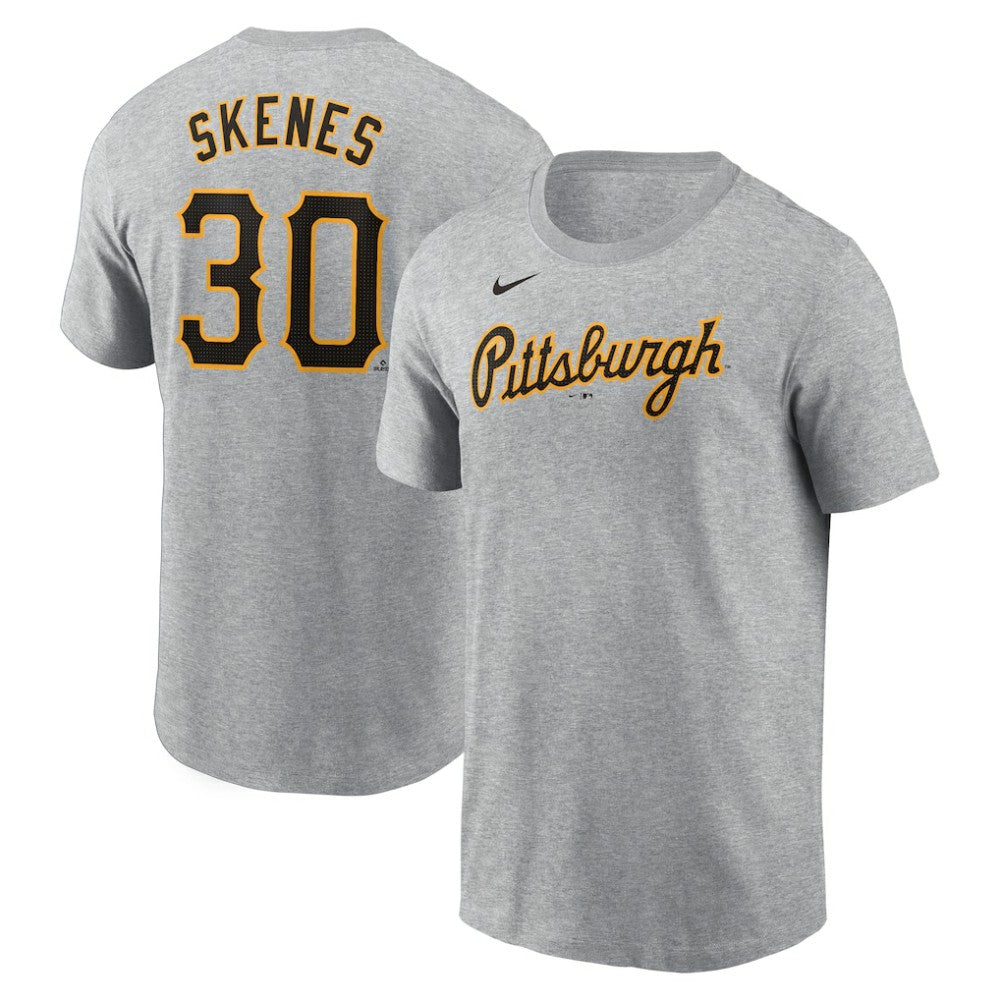 Paul Skenes Pittsburgh Pirates Nike Fuse Name & Number T-Shirt for sale