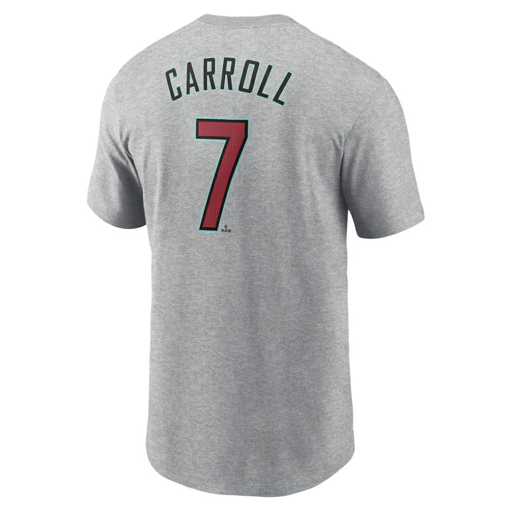 Corbin Carroll Arizona Diamondbacks Nike Fuse Name & Number T-Shirt Sale