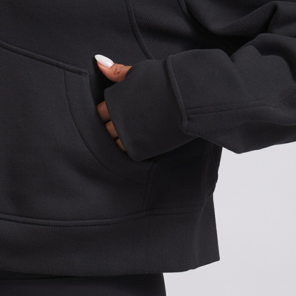 Boston Bruins lululemon Women's Scuba Oversized Half-Zip Hoodie - Black | NHL near me