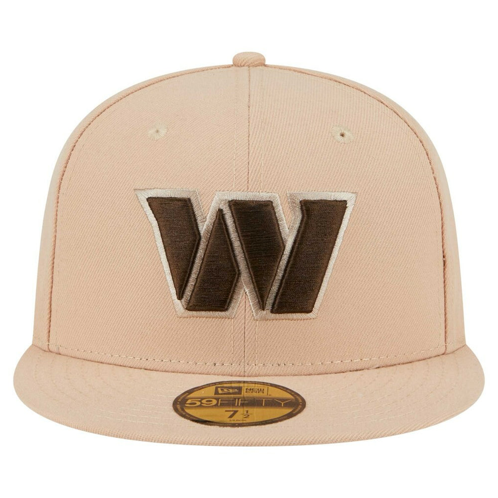 Washington Commanders New Era Candied Pecan 59FIFTY Fitted Hat - Tan - NFL