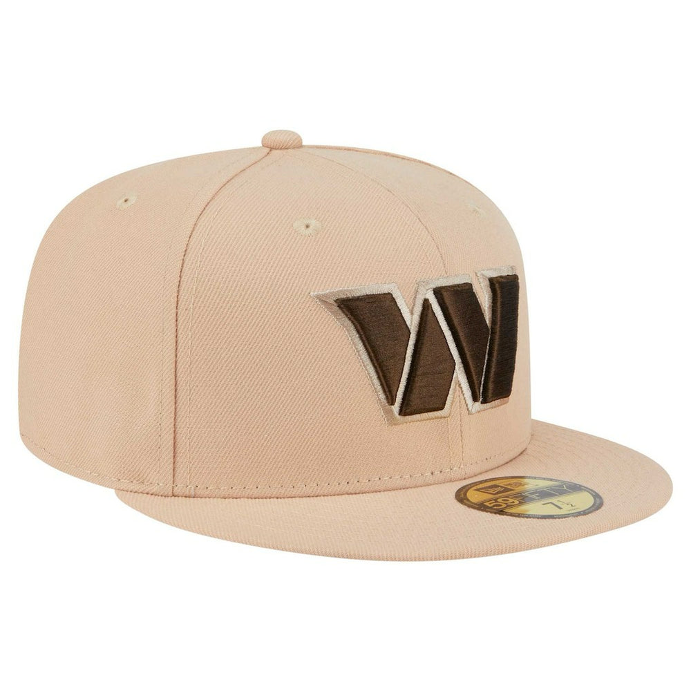 Washington Commanders New Era Candied Pecan 59FIFTY Fitted Hat - Tan - NFL