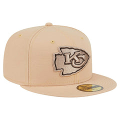 Kansas City Chiefs New Era Candied Pecan 59FIFTY Fitted Hat - Tan - NFL