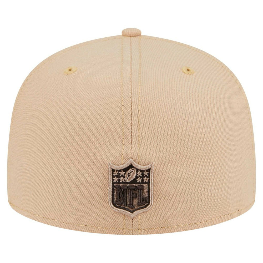 Las Vegas Raiders New Era Candied Pecan 59FIFTY Fitted Hat - Tan - NFL