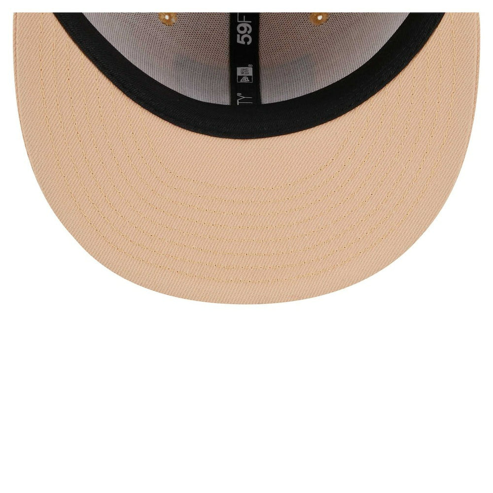 Las Vegas Raiders New Era Candied Pecan 59FIFTY Fitted Hat - Tan - NFL