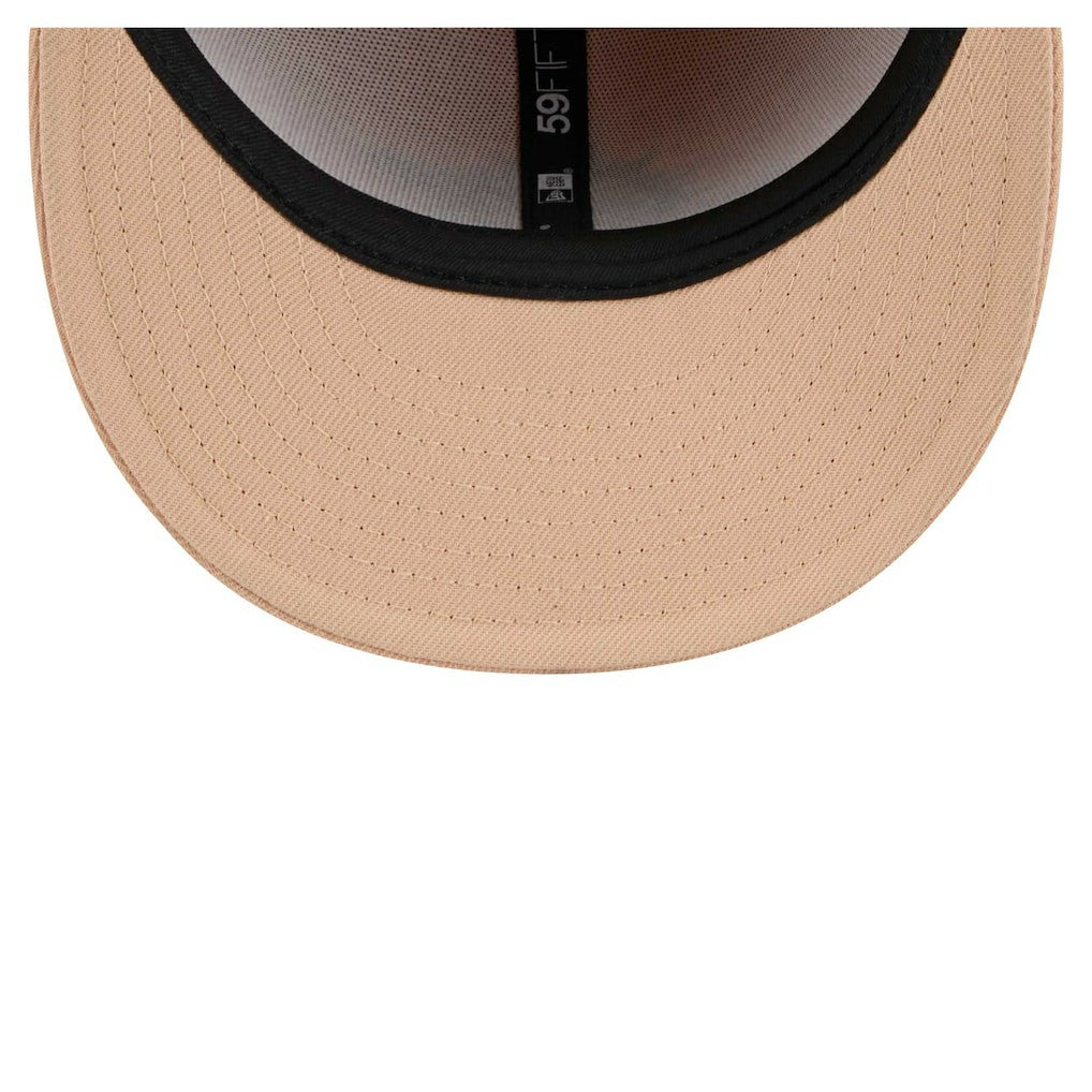 Miami Dolphins New Era Candied Pecan 59FIFTY Fitted Hat - Tan - NFL