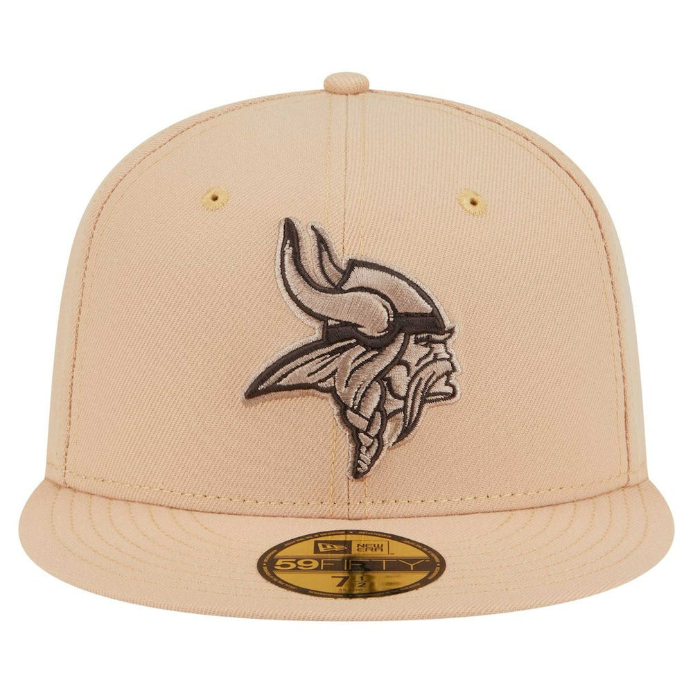 Minnesota Vikings New Era Candied Pecan 59FIFTY Fitted Hat - Tan - NFL