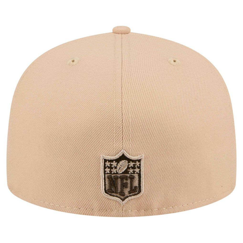 New Orleans Saints New Era Candied Pecan 59FIFTY Fitted Hat - Tan - NFL