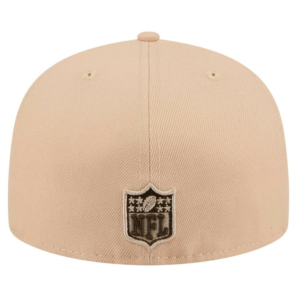 New Orleans Saints New Era Candied Pecan 59FIFTY Fitted Hat - Tan - NFL