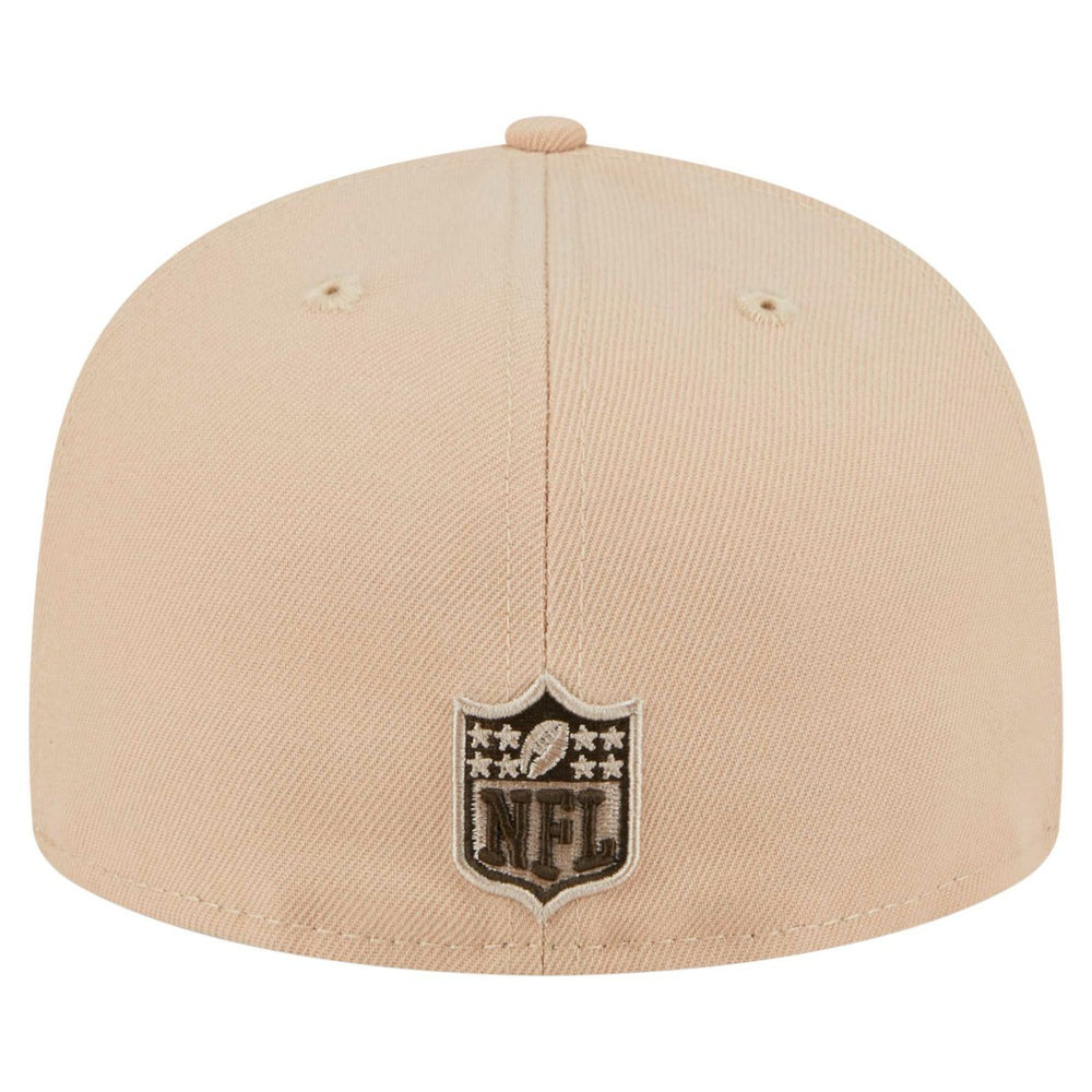 New York Jets New Era Candied Pecan 59FIFTY Fitted Hat - Tan - NFL