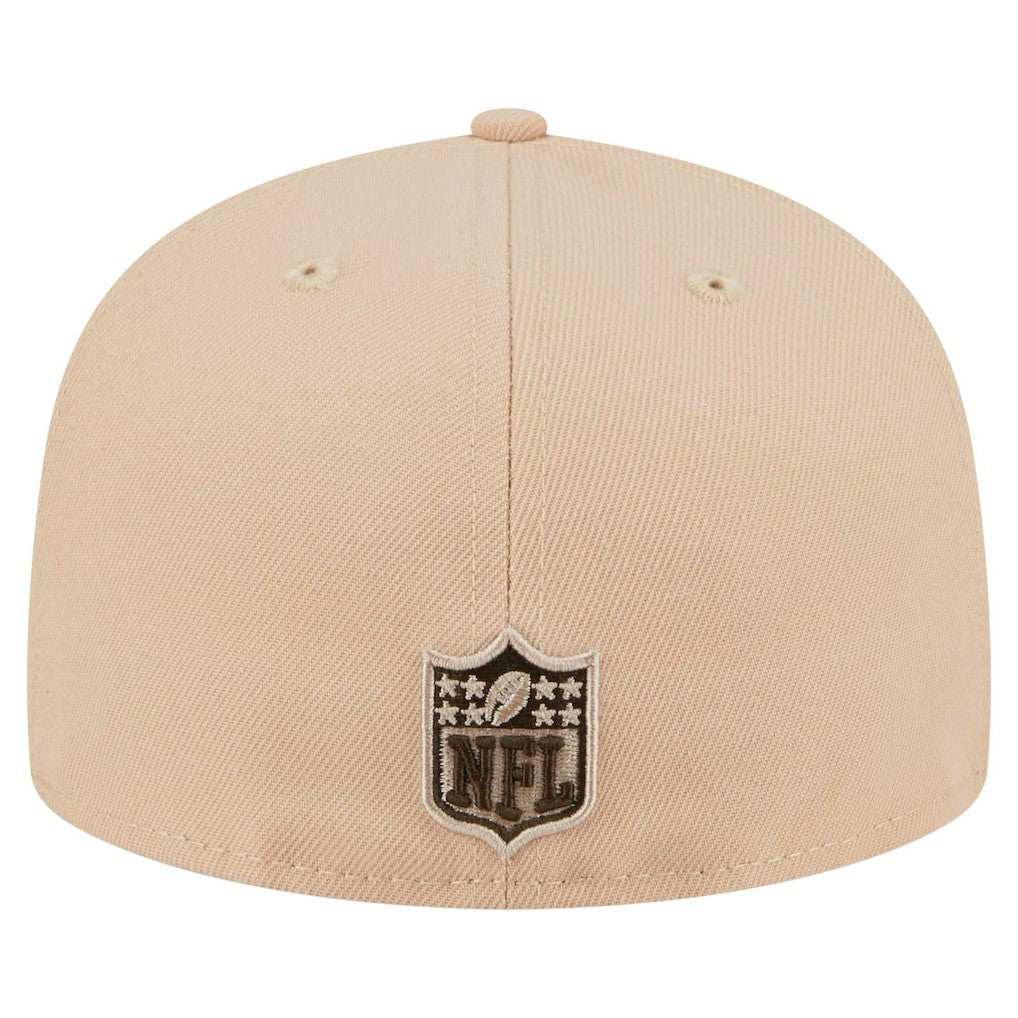 Philadelphia Eagles New Era Candied Pecan 59FIFTY Fitted Hat - Tan - NFL