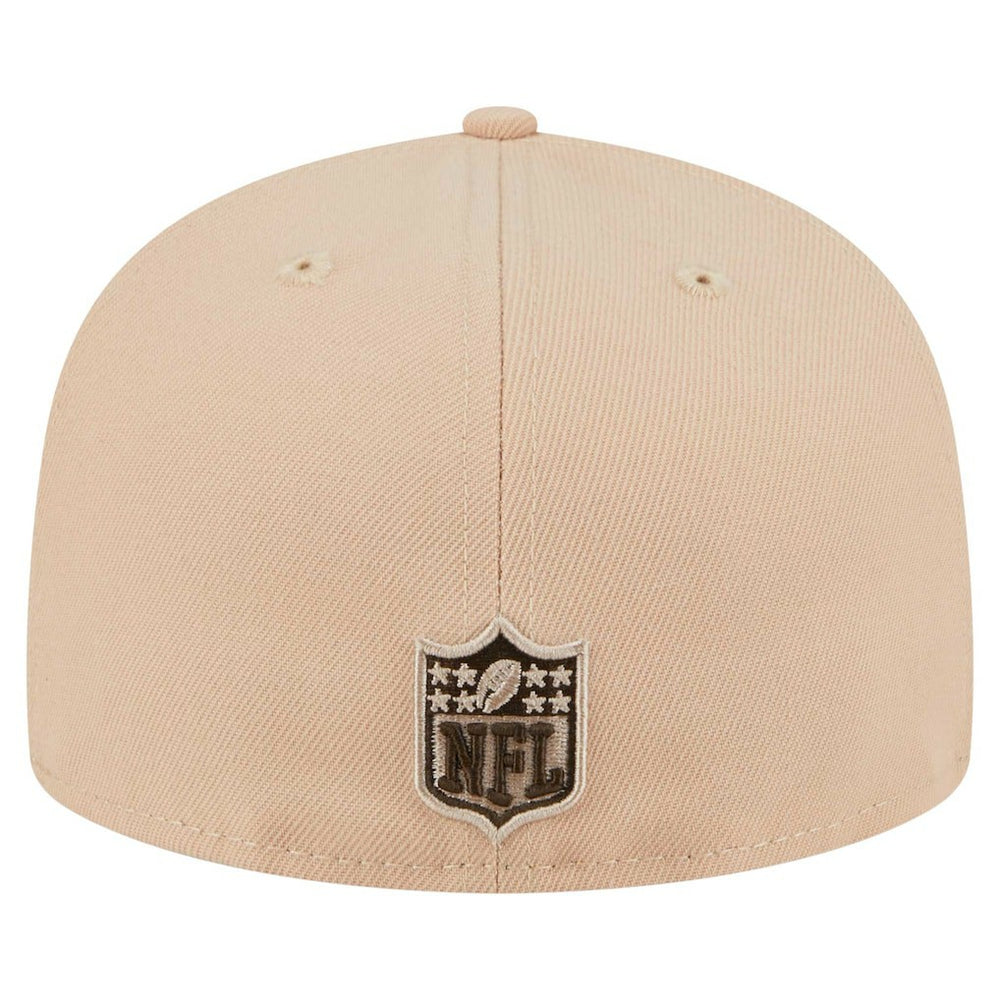 Philadelphia Eagles New Era Candied Pecan 59FIFTY Fitted Hat - Tan - NFL