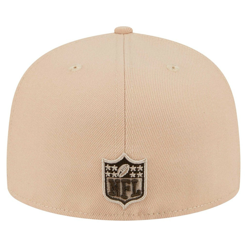 Pittsburgh Steelers New Era Candied Pecan 59FIFTY Fitted Hat - Tan - NFL