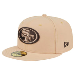 San Francisco 49ers New Era Candied Pecan 59FIFTY Fitted Hat - Tan - NFL