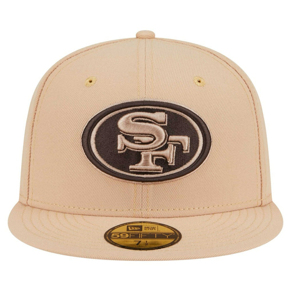 San Francisco 49ers New Era Candied Pecan 59FIFTY Fitted Hat - Tan - NFL