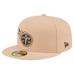 Tennessee Titans New Era Candied Pecan 59FIFTY Fitted Hat - Tan - NFL