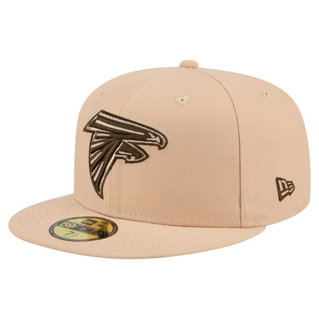 Atlanta Falcons New Era Candied Pecan 59FIFTY Fitted Hat - Tan - NFL