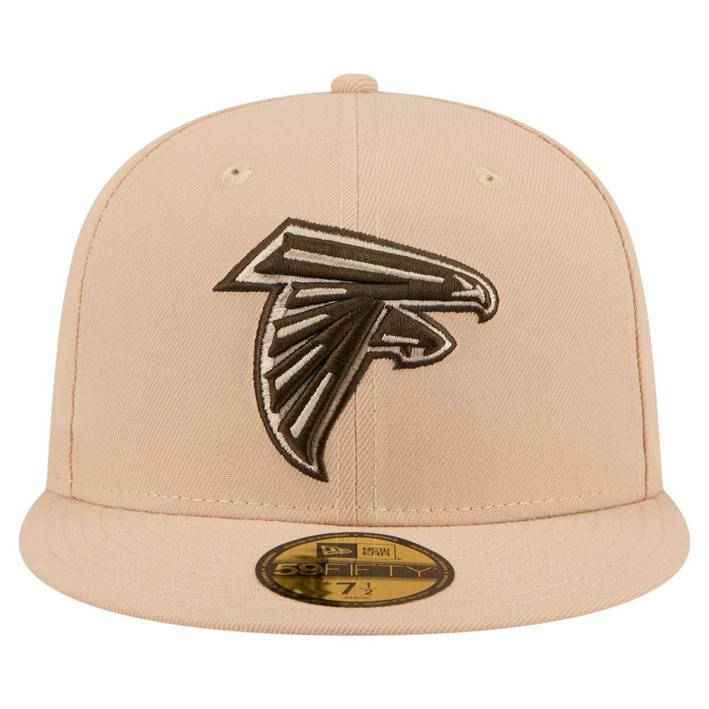 Atlanta Falcons New Era Candied Pecan 59FIFTY Fitted Hat - Tan - NFL