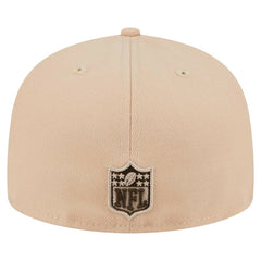 Baltimore Ravens New Era Candied Pecan 59FIFTY Fitted Hat - Tan - NFL