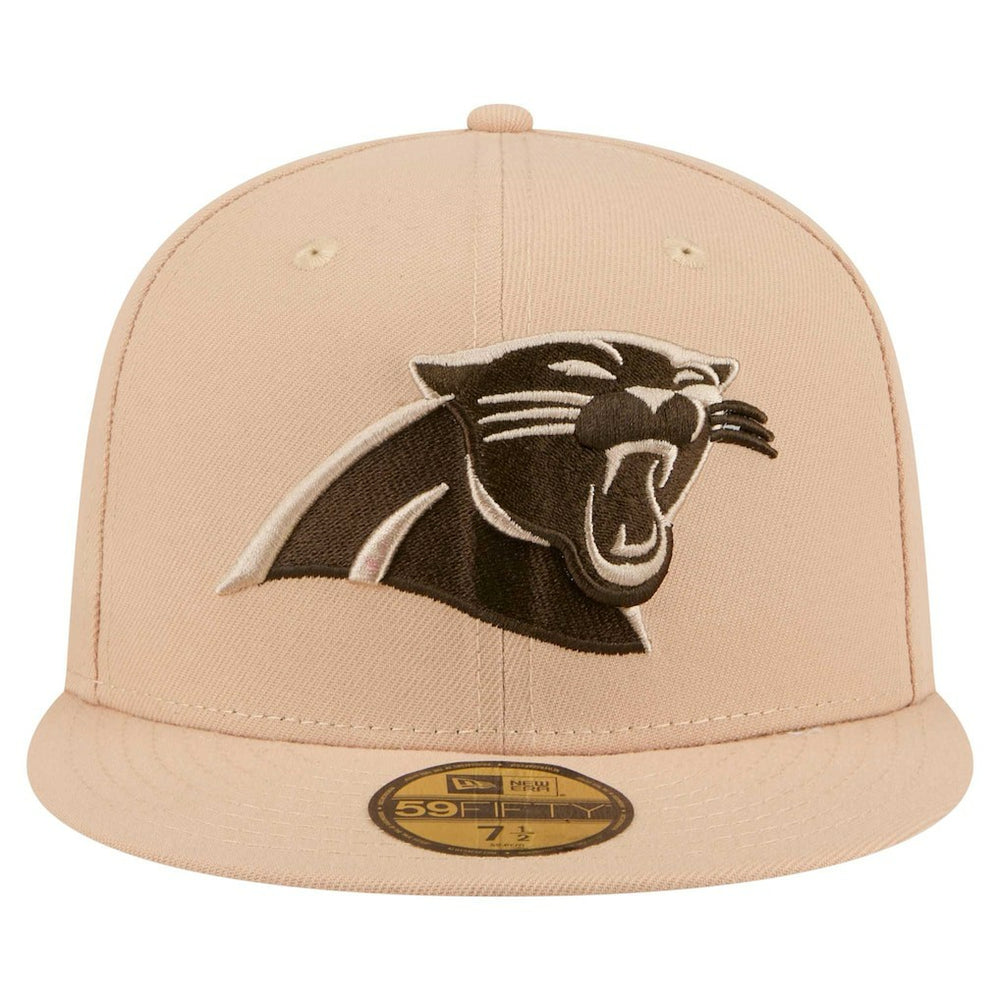 Carolina Panthers New Era Candied Pecan 59FIFTY Fitted Hat - Tan - NFL