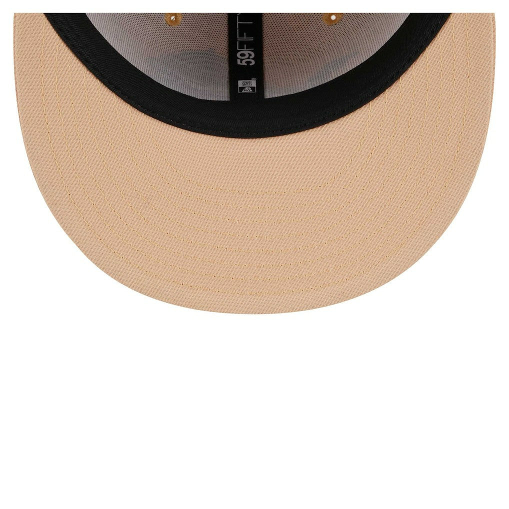 Detroit Lions New Era Candied Pecan 59FIFTY Fitted Hat - Tan - NFL