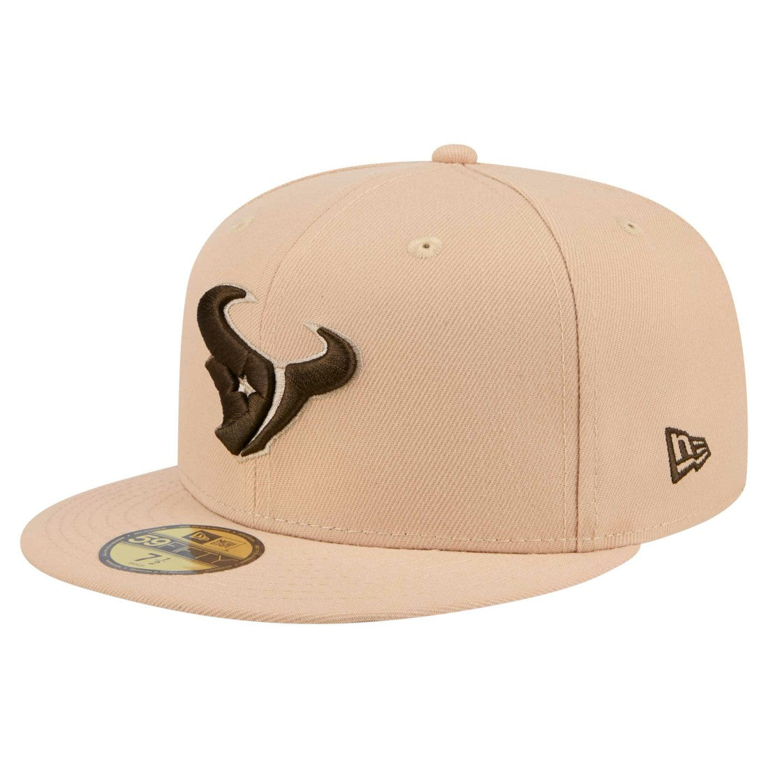 Houston Texans New Era Candied Pecan 59FIFTY Fitted Hat - Tan - NFL