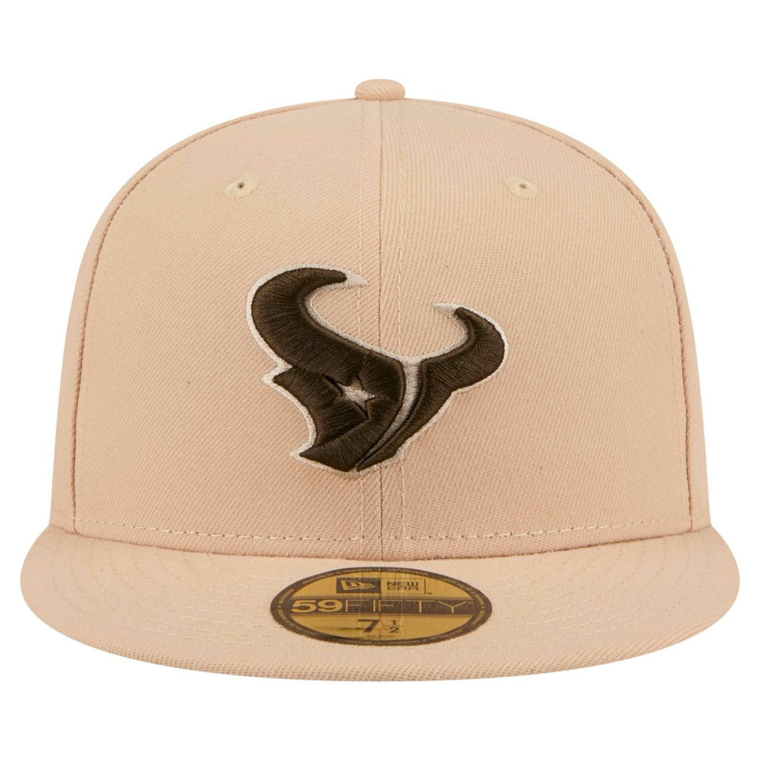 Houston Texans New Era Candied Pecan 59FIFTY Fitted Hat - Tan - NFL