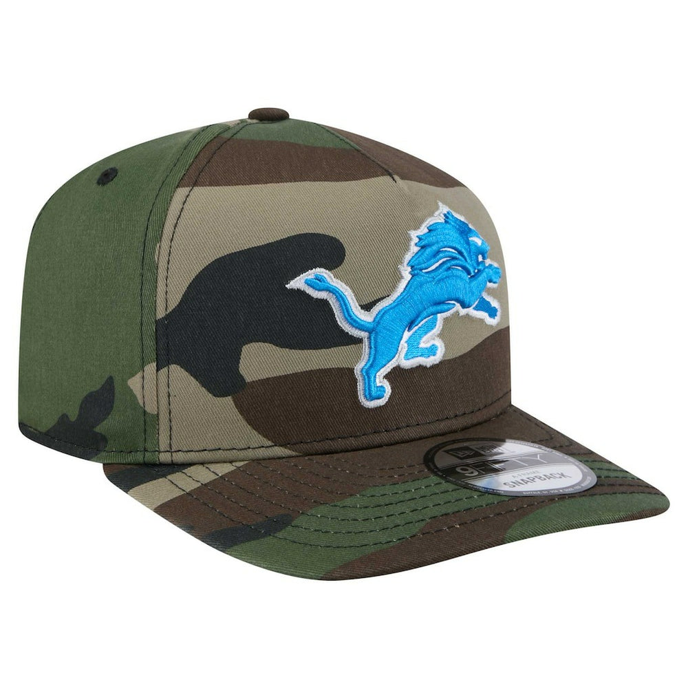 Detroit Lions New Era Woodsy 9FIFTY Snapback Hat - Camo - NFL