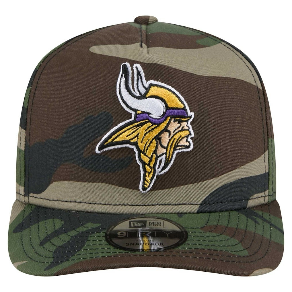 Minnesota Vikings New Era Woodsy 9FIFTY Snapback Hat - Camo - NFL