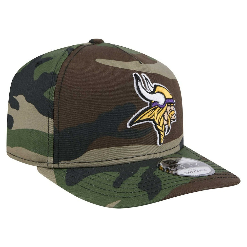Minnesota Vikings New Era Woodsy 9FIFTY Snapback Hat - Camo - NFL