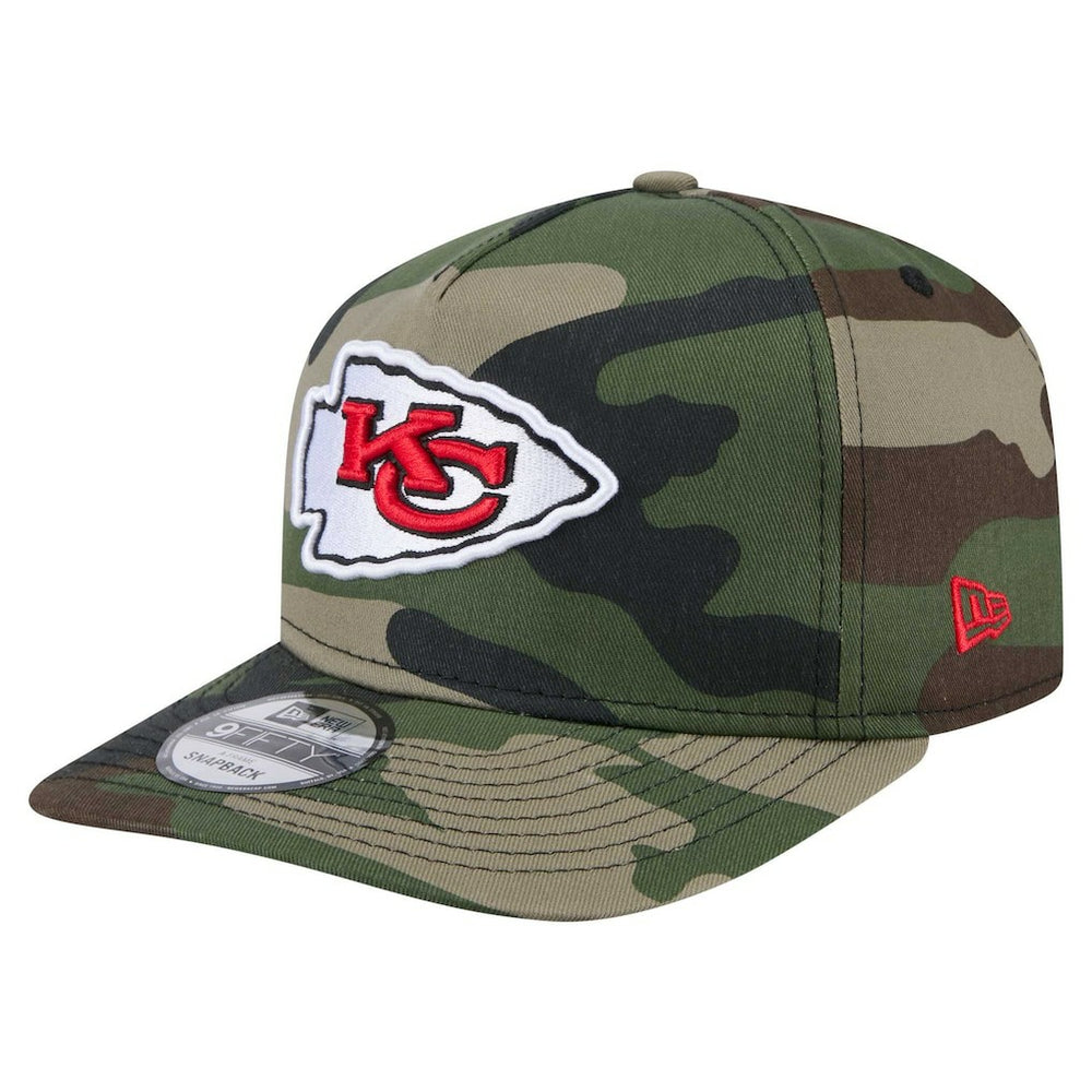 Kansas City Chiefs New Era Woodsy 9FIFTY Snapback Hat - Camo - NFL