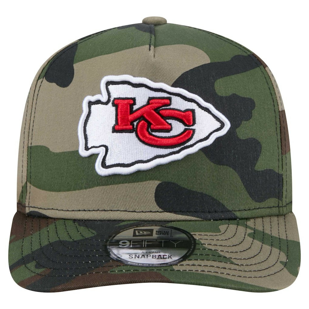 Kansas City Chiefs New Era Woodsy 9FIFTY Snapback Hat - Camo - NFL
