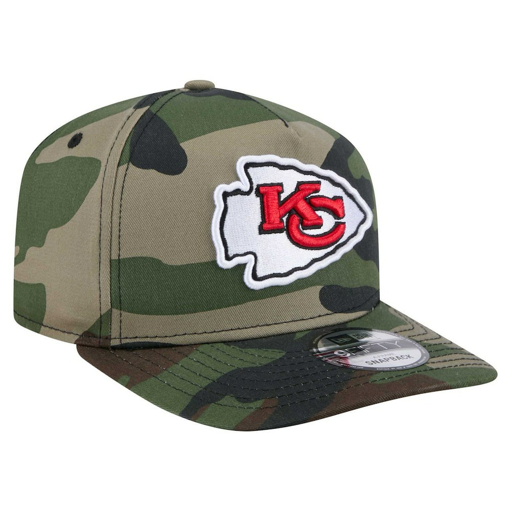 Kansas City Chiefs New Era Woodsy 9FIFTY Snapback Hat - Camo - NFL