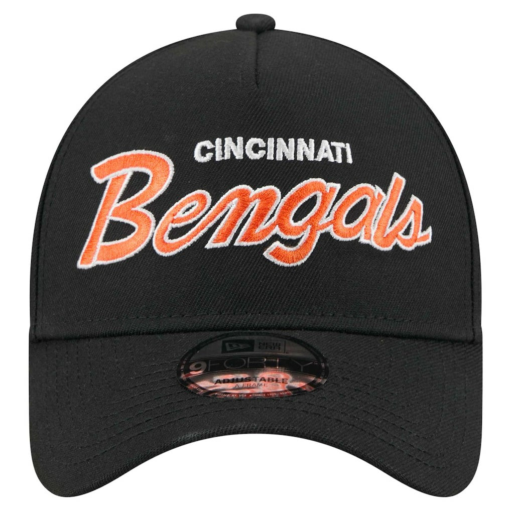 Cincinnati Bengals New Era Smith 9FORTY Adjustable hat - Black - NFL