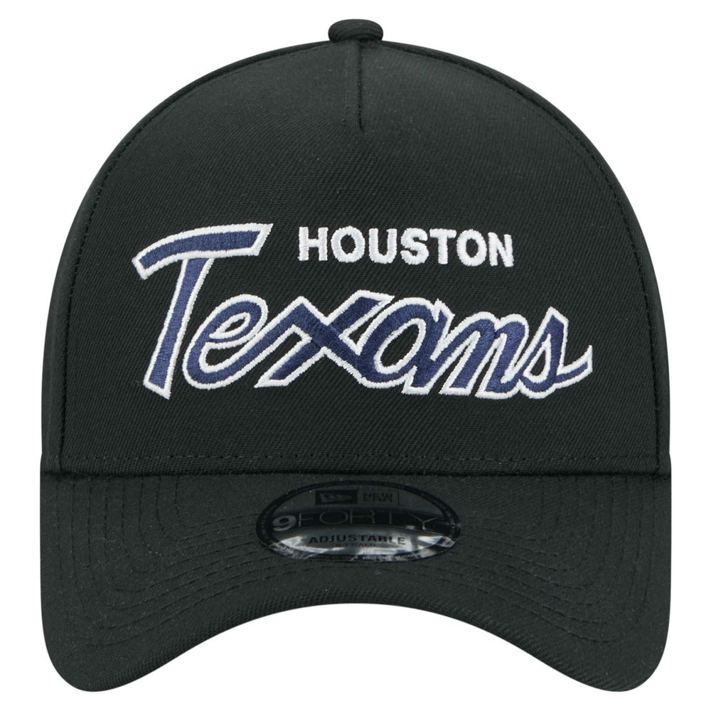 Houston Texans New Era Smith 9FORTY Adjustable hat - Black - NFL