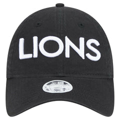 Detroit Lions New Era Women's Cece 9TWENTY Adjustable Hat - Black - NFL