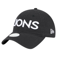 Detroit Lions New Era Women's Cece 9TWENTY Adjustable Hat - Black - NFL