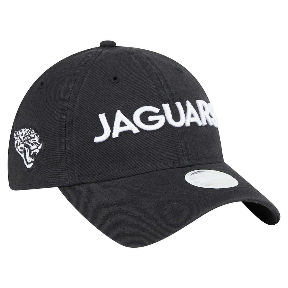 Jacksonville Jaguars New Era Women's Cece 9TWENTY Adjustable Hat - Black - NFL