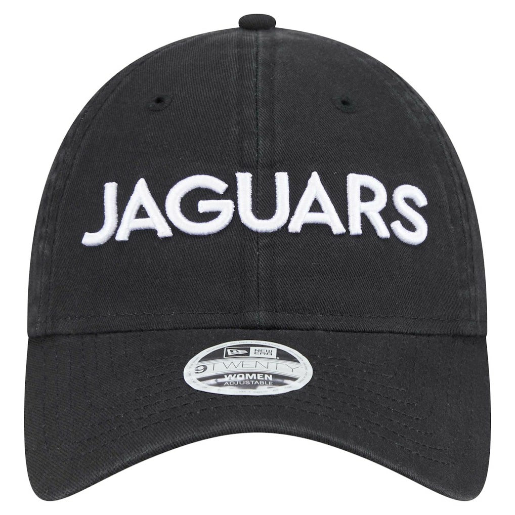 Jacksonville Jaguars New Era Women's Cece 9TWENTY Adjustable Hat - Black - NFL