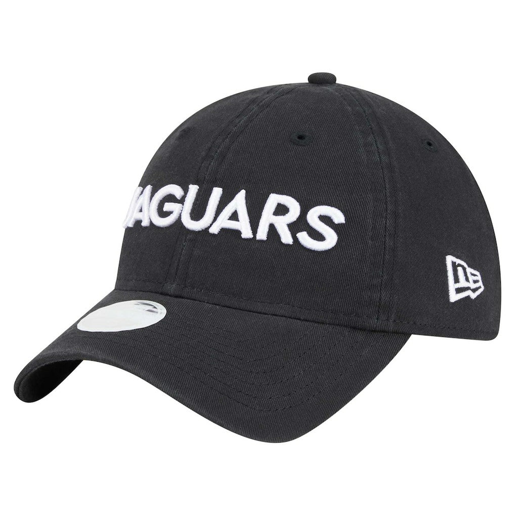 Jacksonville Jaguars New Era Women's Cece 9TWENTY Adjustable Hat - Black - NFL