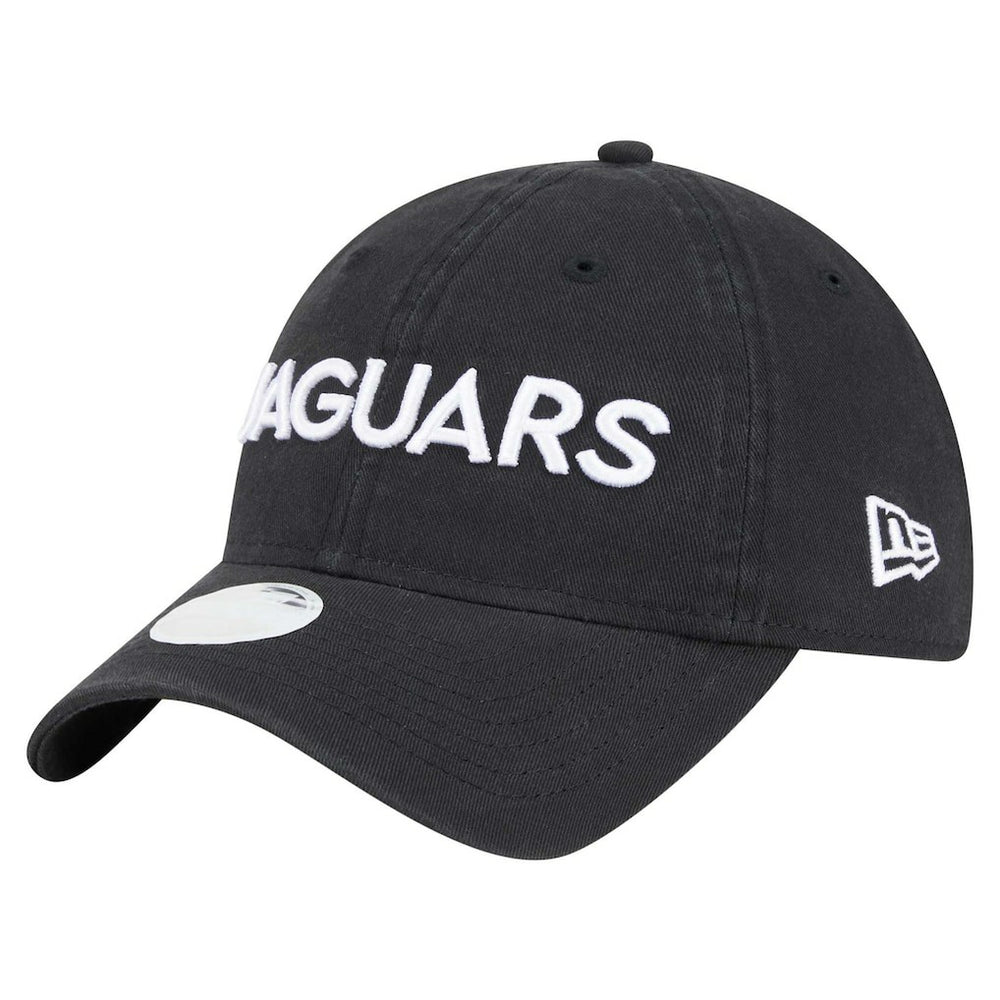 Jacksonville Jaguars New Era Women's Cece 9TWENTY Adjustable Hat - Black - NFL