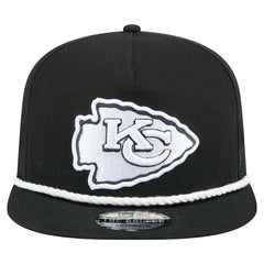 Kansas City Chiefs New Era B-Dub Golfer Snapback Hat - Black - NFL