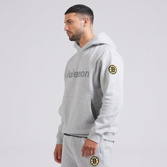 Boston Bruins lululemon Steady State Pullover Hoodie - Heathered Silver Drop | NHL Lifestyle