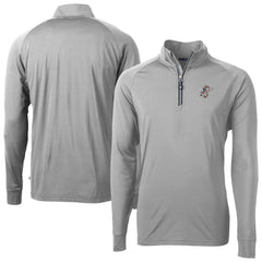 Cincinnati Reds Cutter & Buck Adapt Eco Knit Stretch Recycled Big & Tall Quarter-Zip Pullover Top Sale