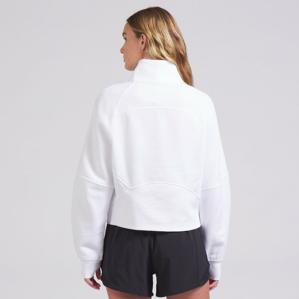 Boston Bruins lululemon Women's Scuba Oversized Half Zip Top - White | NHL on sale